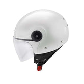 KAPPA KV40S Moto Cara Abierta Casco Blanco Brillante – Maximomoto ES