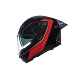 NOLAN N60-6 SPORT MESMERICO 342 INTEGRAL CASCO NERO ROSSO