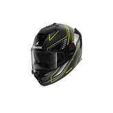 SHARK SPARTAN GT PRO TORYAN negro mate amarillo antracita Casco – Maximomoto ES