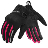 SHIMA SONIC LADY GUANTES DE MOTO CUERO NEGRO ROSA – Maximomoto ES