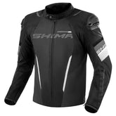 SHIMA SOLID 2.0 CHAQUETA TEXTIL DE MOTO HOMBRE NEGRO BLANCO – Maximomoto ES