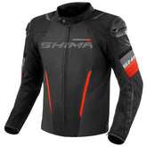 SHIMA SOLID 2.0 MEN'S RED TEXTILE MOTORCYCLE JACKET – Maximomoto ES