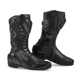 STIVALI DA MOTO SHUA SUPER TECH IN PELLE NERA – Maximomoto ES