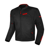 SHUA GRAVITY MESH 2.0 CHAQUETA DE MOTO HOMBRE NEGRO ROJO – Maximomoto ES