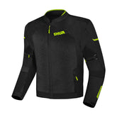 SHUA GRAVITY MESH 2.0 CHAQUETA DE MOTO HOMBRE NEGRO AMARILLO FLOU – Maximomoto ES