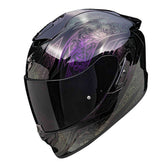 SCORPION EXO-1400 EVO II AIR FANTASY INTEGRAL HELMET Black Chameleon – Maximomoto ES