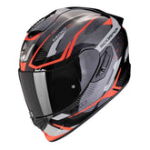 SCORPION EXO-1400 EVO II AIR ACCORD INTEGRAL HELMET Grey-Red – Maximomoto ES