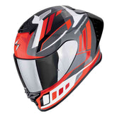 SCORPIONEXO-R1 EVO AIR VITAL INTEGRAL CASCO Gris-Blanco-Rojo