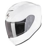SCORPION - EXO-JNR SOLID INTEGRAL HELMET White – Maximomoto ES