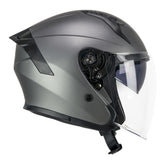 SKA-P 1MHA JEDI MONO Jet Casco Antracite satinato