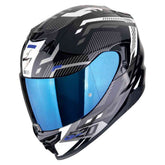 SCORPION EXO-520 EVO AIR RANKA FULL FACE HELMET Black-White-Blue – Maximomoto ES