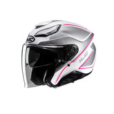 Hjc F31 LUDI MC8 Moto Deportes Casco Jet blanco gris – Maximomoto ES