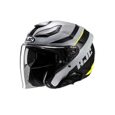 HJC F31 NABY MC3HSF Casco Jet Moto Gris Mate Negro