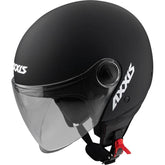AXXIS OF501B SQUARE S SOLID A1 CASCO DE MOTO NEGRO MATE – Maximomoto ES