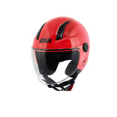 GIVI 11.7 SOLID Casco Demi Jet Para Scooter Rojo – Maximomoto ES
