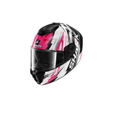 SHARK CASCO INTEGRAL SPARTAN RS HIBOLT Negro Violeta Cromado