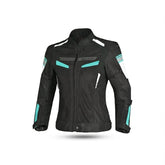 BELA SPRINTER CHAQUETA TEXTIL MUJER NEGRO TURQUOISE