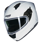 Capacete integral Nolan N60-6 Classic 305 Touring para moto, branco. – Maximomoto ES