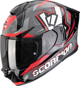 SCORPION - EXO 520 EVO AIR ROK BAGOROS Black-Red – Maximomoto ES