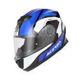 ACERBIS CASCO MODULAR SEREL 22.06 AZUL BLANCO - CASCO