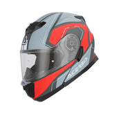 ACERBIS CASCO MODULAR SEREL 22.06 GRIS ROJO - CASCO
