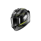 SHARK D-SKWAL 3 Sizler Negro Antracita Amarillo Casco integral