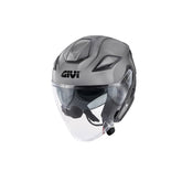 GIVI X29 Fiber Open Face Jet Motorcycle Helmet Grey – Maximomoto ES