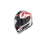 GIVI 40.5 FIBRA X C PLD GP CASCO COMPLETO BLANCO NEGRO