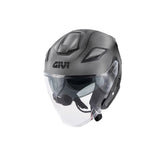 GIVI X29 Fiber Casco Jet Para Moto Urban Street Scooter Titanio – Maximomoto ES