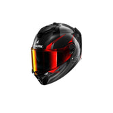 SHARK SPARTAN GT PRO KULTRAM Integral Casco Carbono Negro Rojo