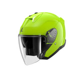 Capacete aberto para moto SHARK SKWAL I3 JET BLANK TOXIC, verde brilhante. – Maximomoto ES