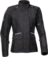 IXON BALDER LADY Textil Turismo Aventura Moto Chaqueta Negra