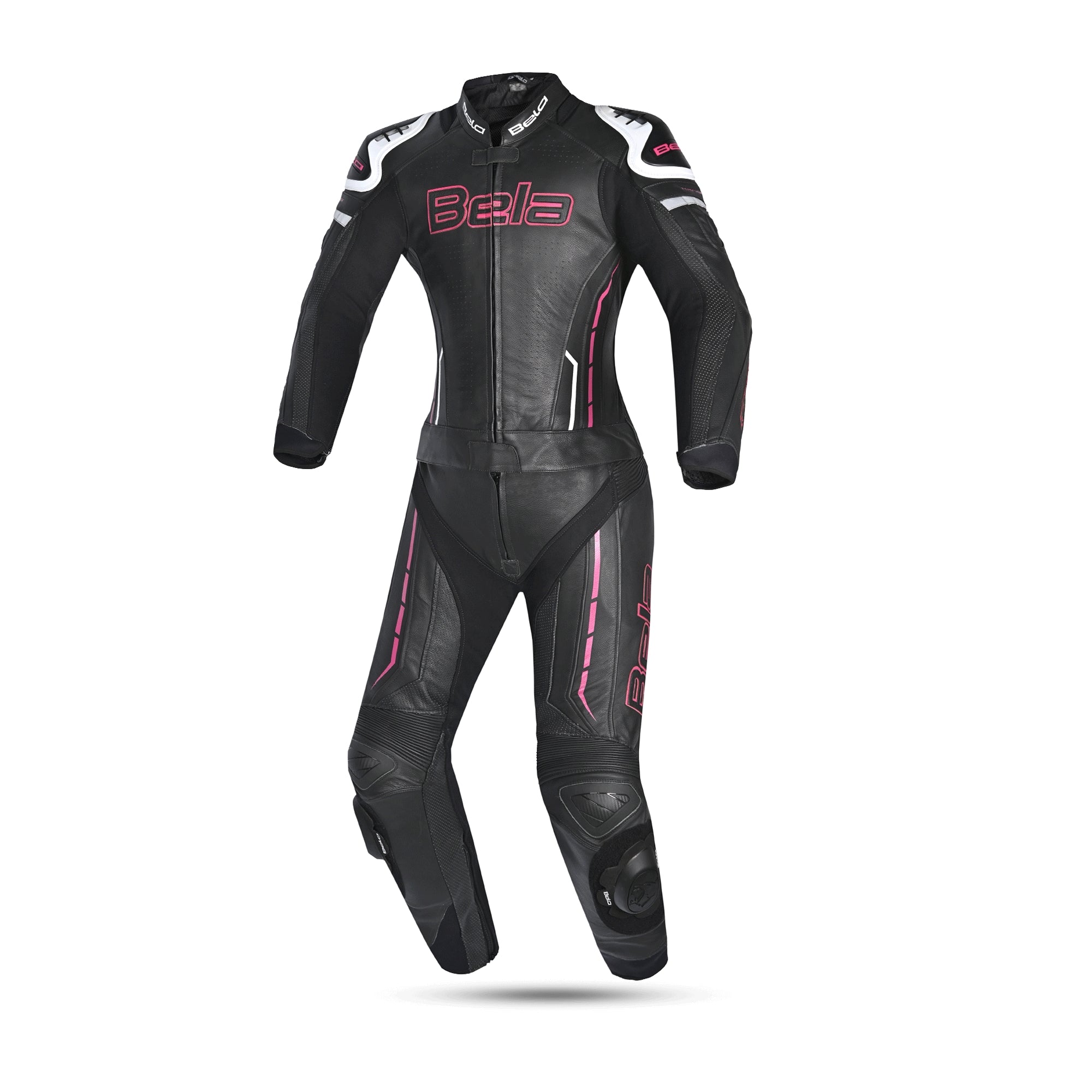 BELA ROCKET MIX KANGAROO MONO 2PC MUJER BLANCO NEGRO ROSA