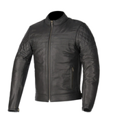 BELA - CHAQUETA PIEL MERLIN NEGRO – Maximomoto ES