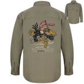 CAMISA PURERACER FAST SERVICE KHAKI