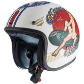 PREMIER CLASSIC PIN UP 8 BM Motocicleta Abierto Jet Casco