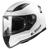 LS2 FF353 RAPID II SOLID CASCO INTEGRAL BLANCO SÓLIDO