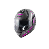 GIVI CASCOS MODULARES HX30F PULSAR TIT BLA FUCHSIA - PUTP
