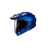 HJC i80 Uni Casco abatible semiplano azul metalizado