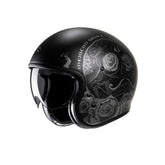 HJC V31 DESTO MC5SF Casco Moto Jet Negro Mate Gris