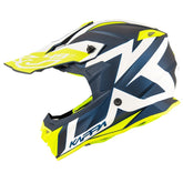 KAPPA KV49 EVO Todoterreno Motocross Blanco Azul Amarillo – Maximomoto ES