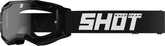 SHOT ASSAULT 2.0 GAFAS DE MOTOCROSS SOLID BLACK GLOSSY
