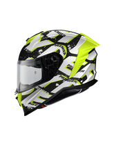 PREMIER 26 HYPER SRY8BM Integralhelm Schwarz Weiß Gelb – Maximomoto ES