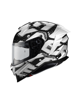 PREMIER 26 HYPER SR8BM Integralhelm Schwarz Weiß – Maximomoto ES