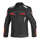 BELA SPRINTER CHAQUETA NINOS DE MOTO TEXTIL NEGRO ROJO – Maximomoto ES