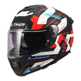 LS2 FF808 STREAM II MIKA CASCO DE MOTO BLANCO AZUL ROJO – Maximomoto ES