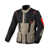 Macna Rancher 2.0 Textil-Motorradjacke Schwarz Taupe – Maximomoto ES