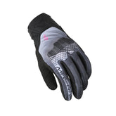 Gants de moto d'aventure pour femmes MACNA RECON 2.0 Noir Gris Rose – Maximomoto ES
