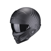 SCORPION - EXO-COMBAT II MILES Matte Black-Silver – Maximomoto ES