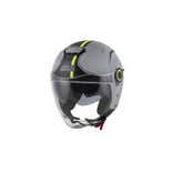GIVI H125F THGY MOTO JET CASCOS GRIS AMARILLO